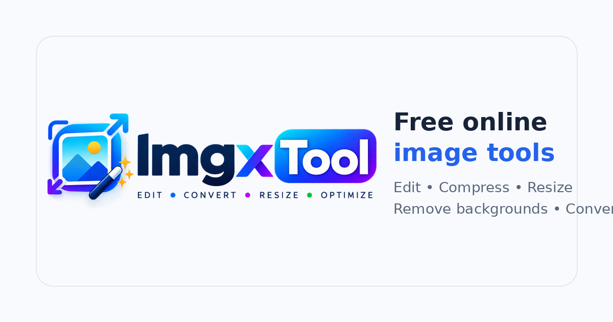 Browser Based Image Resizing Tool with No Data Storing logo